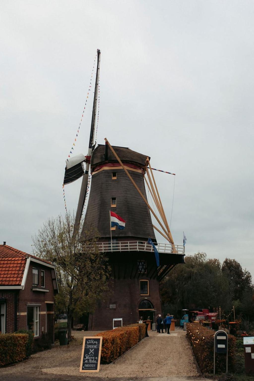 Hotel Slapen In De Molen Arkel Exterior foto