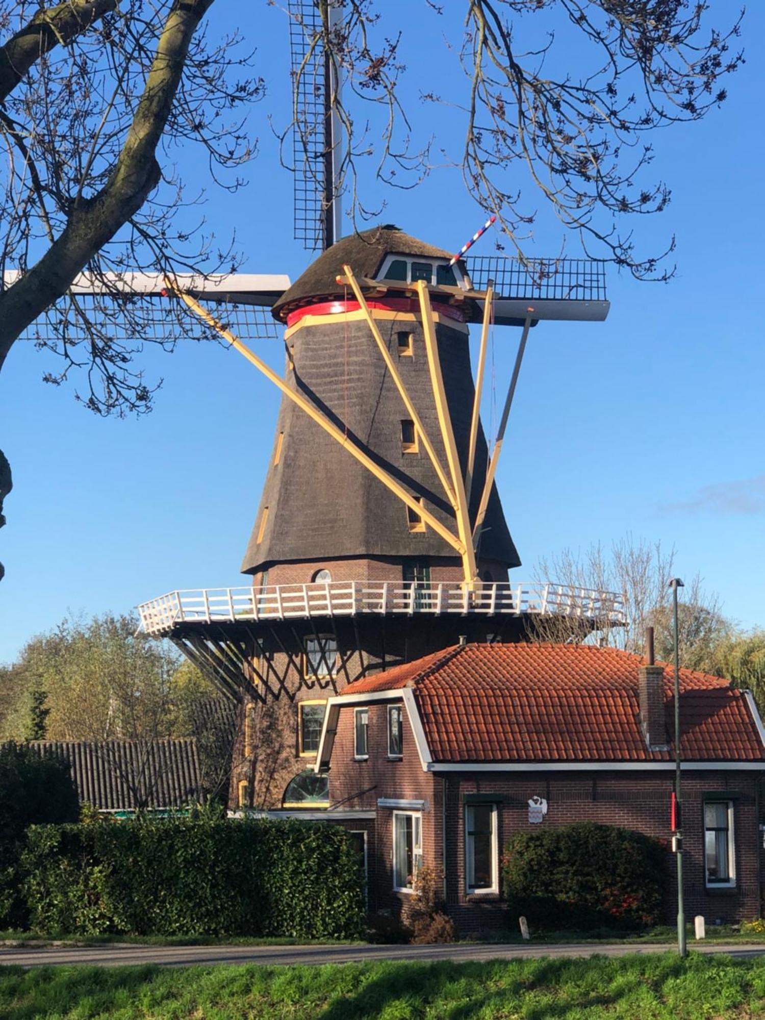 Hotel Slapen In De Molen Arkel Exterior foto